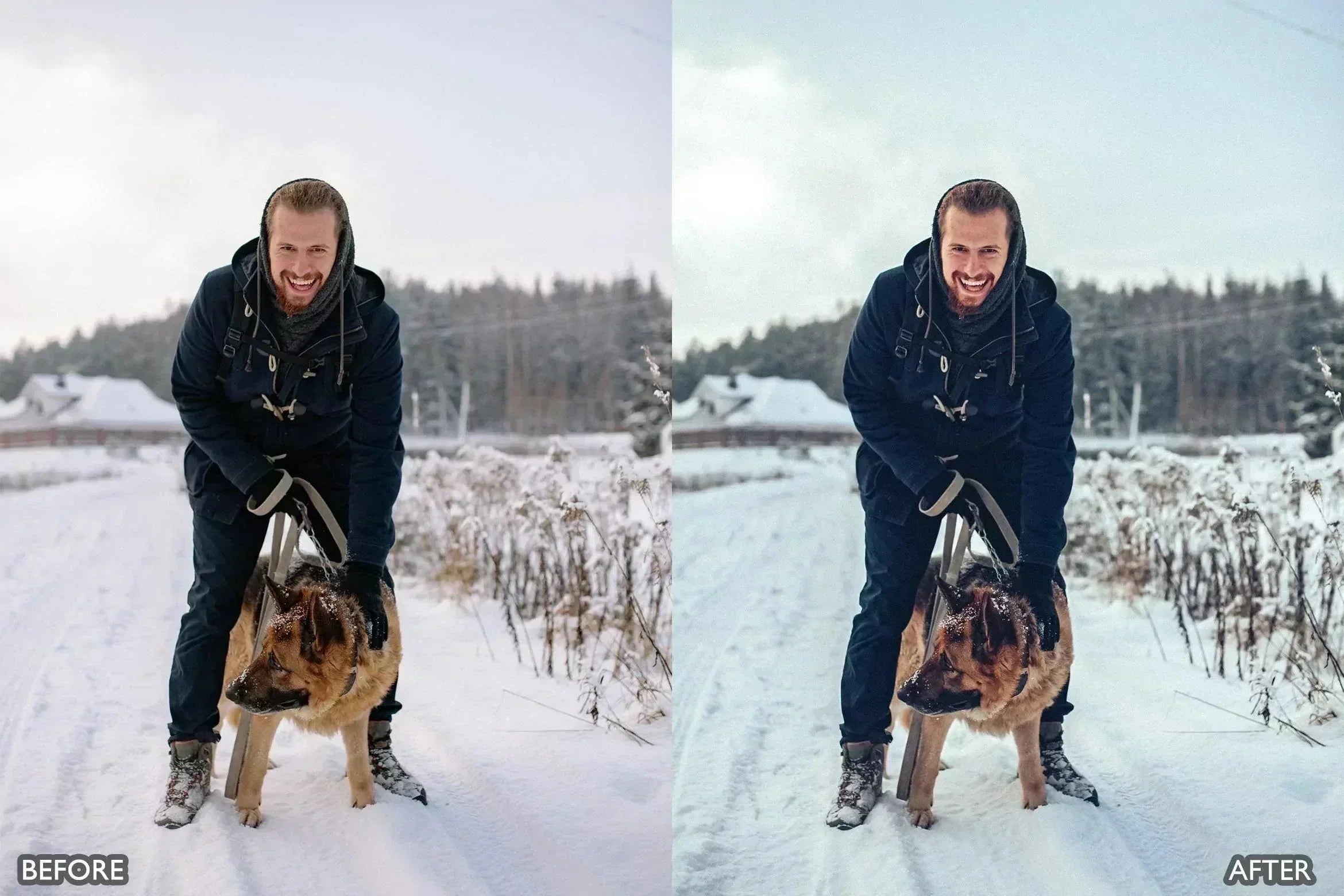 Winter Snow Lightroom Presets - Lightroom Presets - by AAA Presets