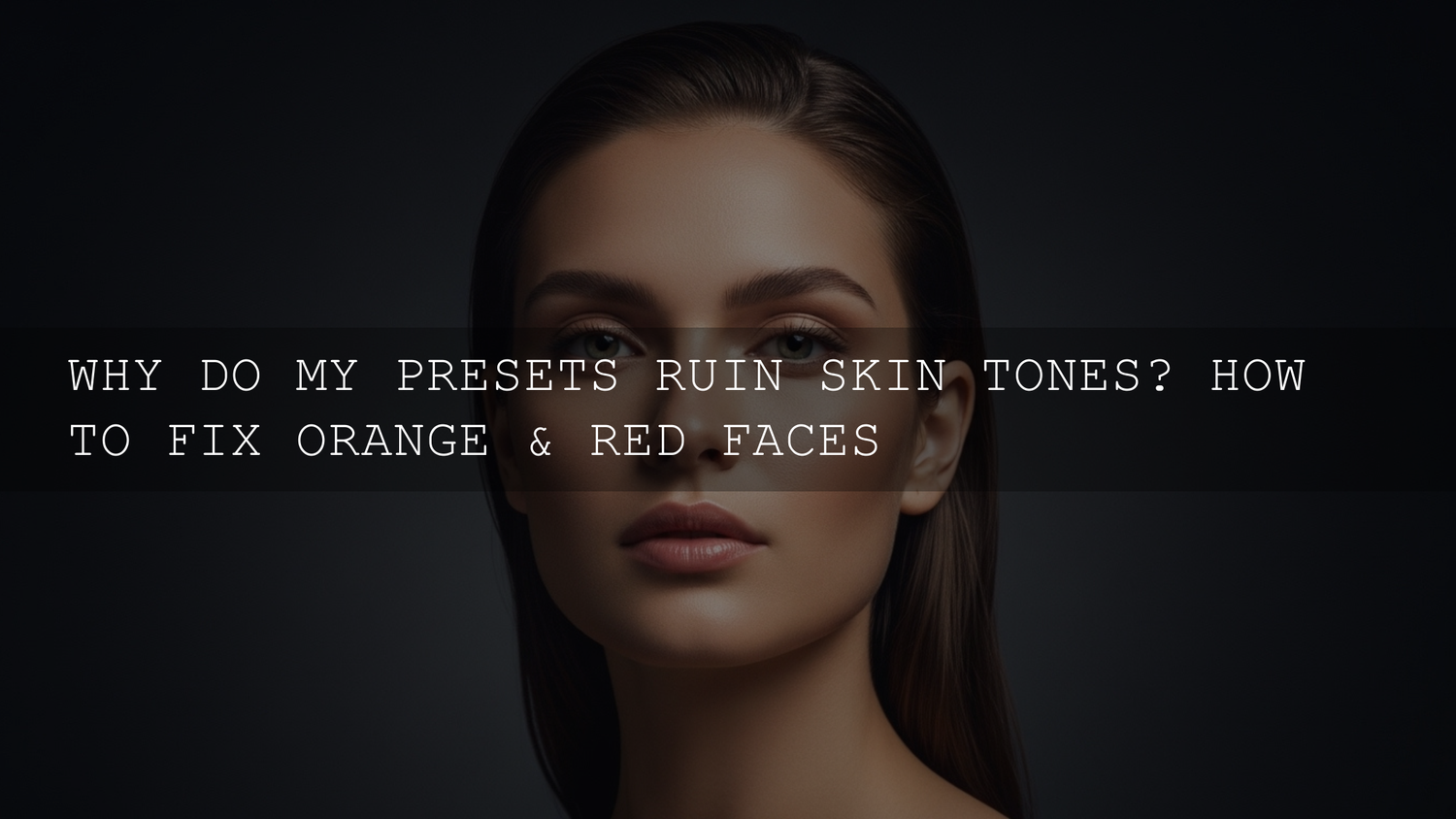 The Secret to Flawless Skin Tones: Why Your Presets Go Rogue and How to Fix That Pesky Orange & Red Face! - AAA Presets
