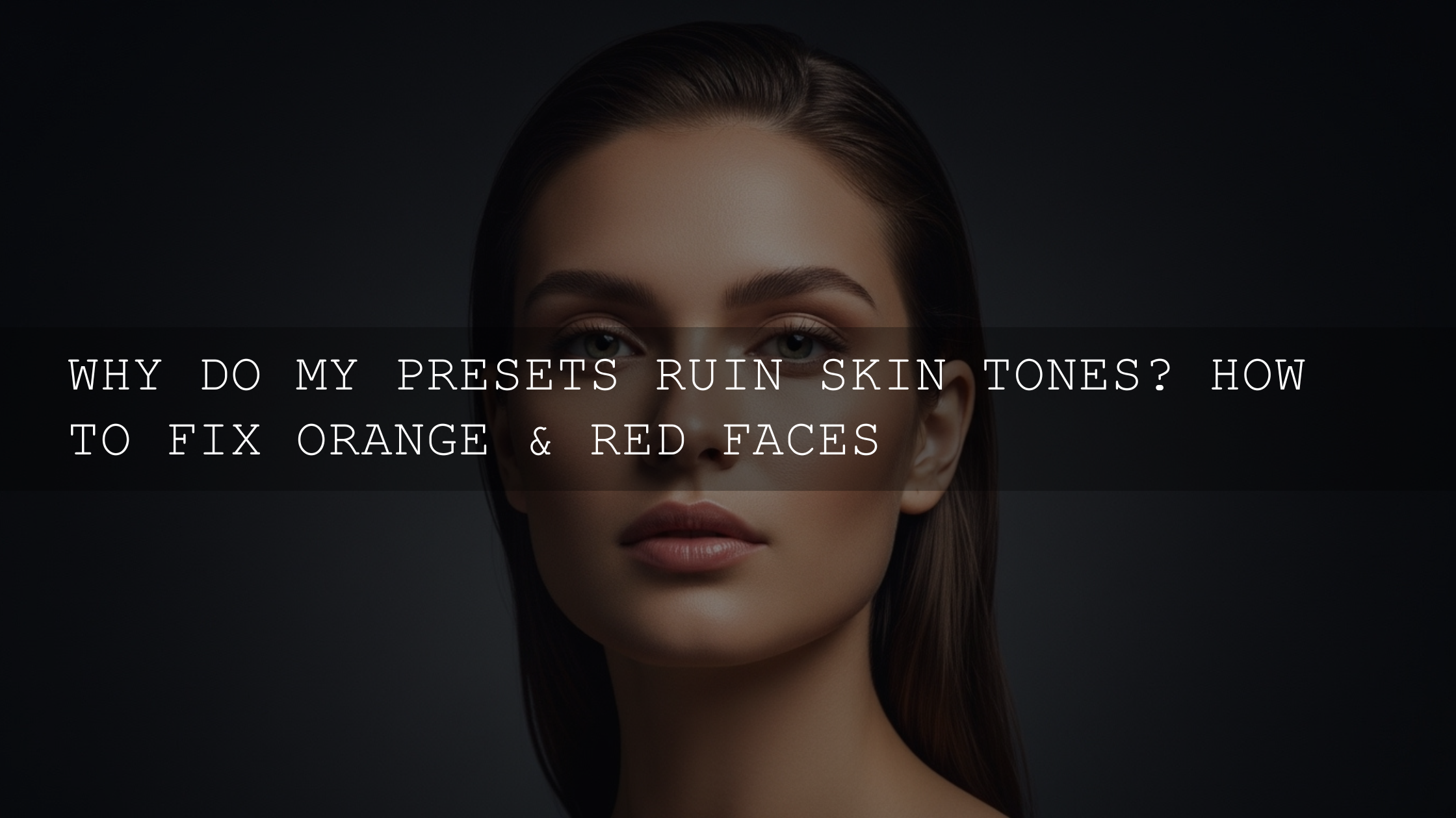 The Secret to Flawless Skin Tones: Why Your Presets Go Rogue and How to Fix That Pesky Orange & Red Face! - AAA Presets