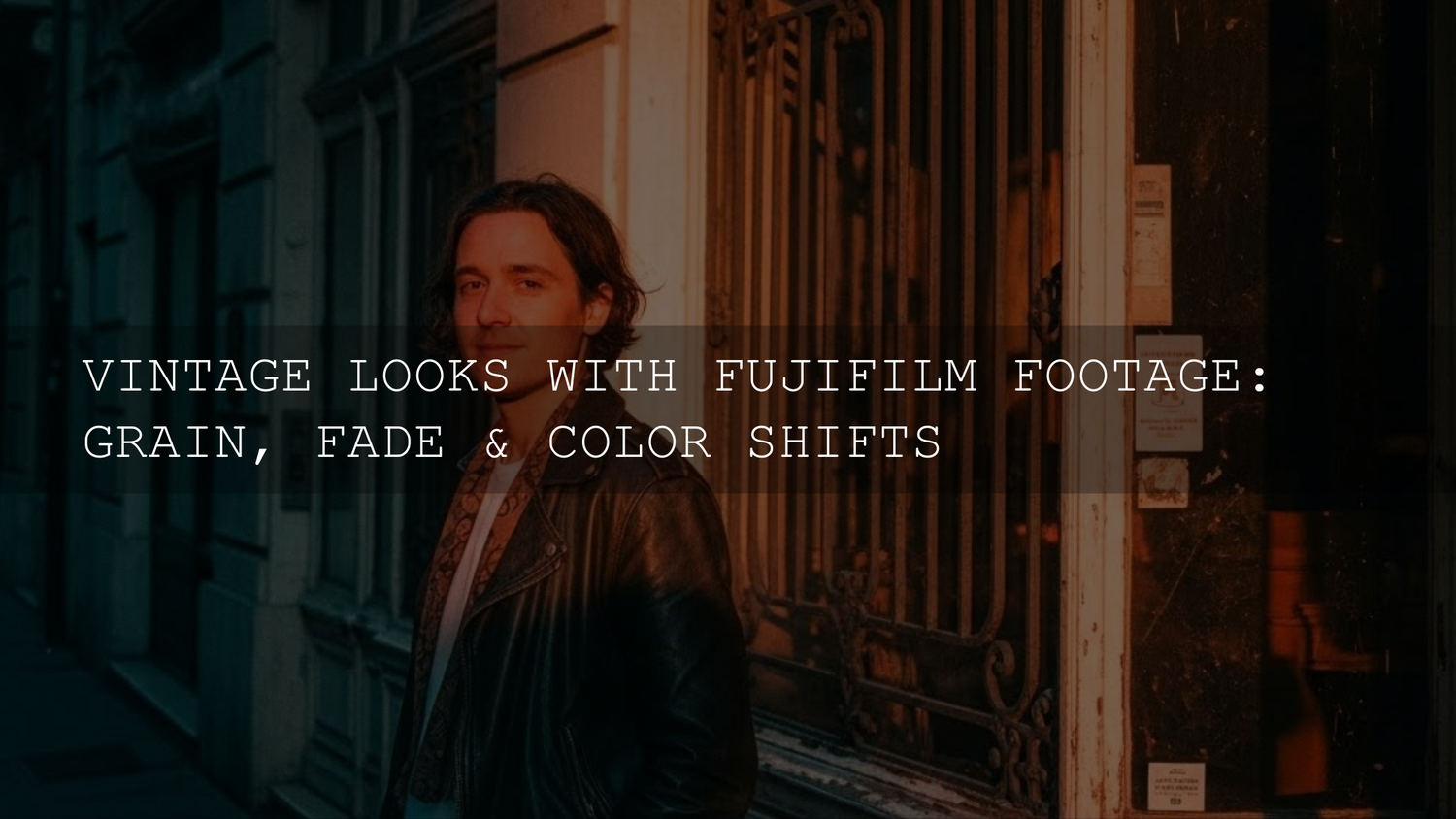 Unlocking Timeless Magic: Mastering the Art of Vintage Looks with Fujifilm Footage