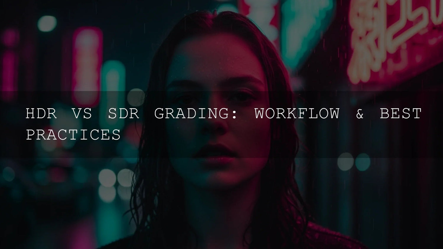 HDR vs SDR Grading: A Deep Dive into Workflow & Best Practices - AAA Presets