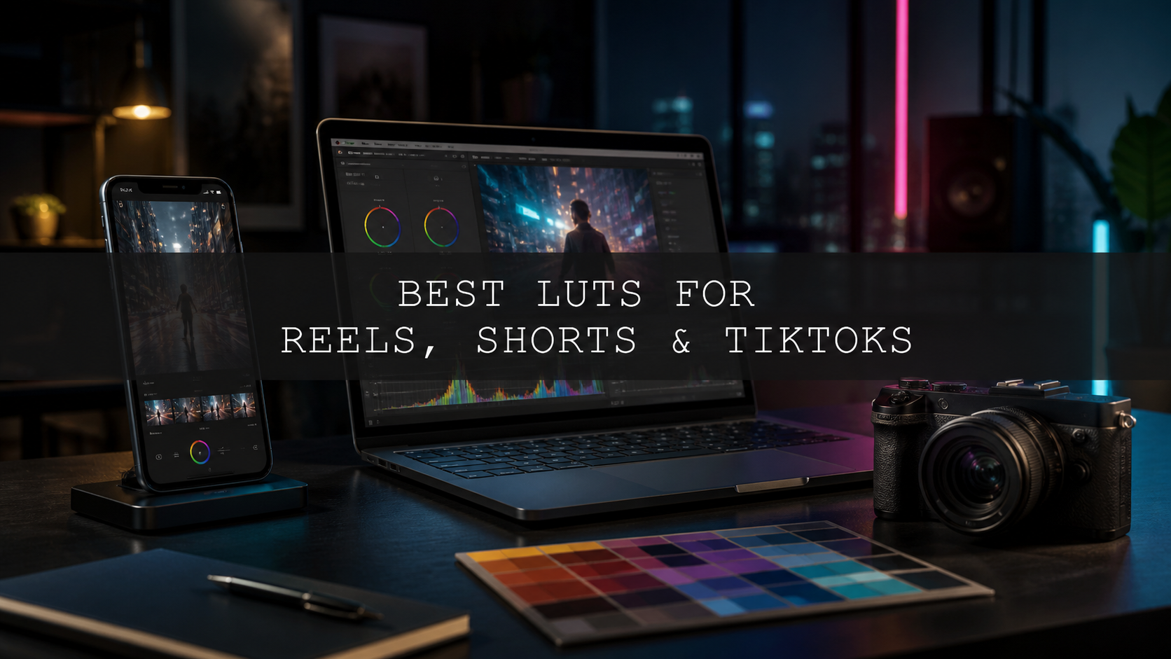 Best LUTs for Reels, Shorts, and TikToks color grading