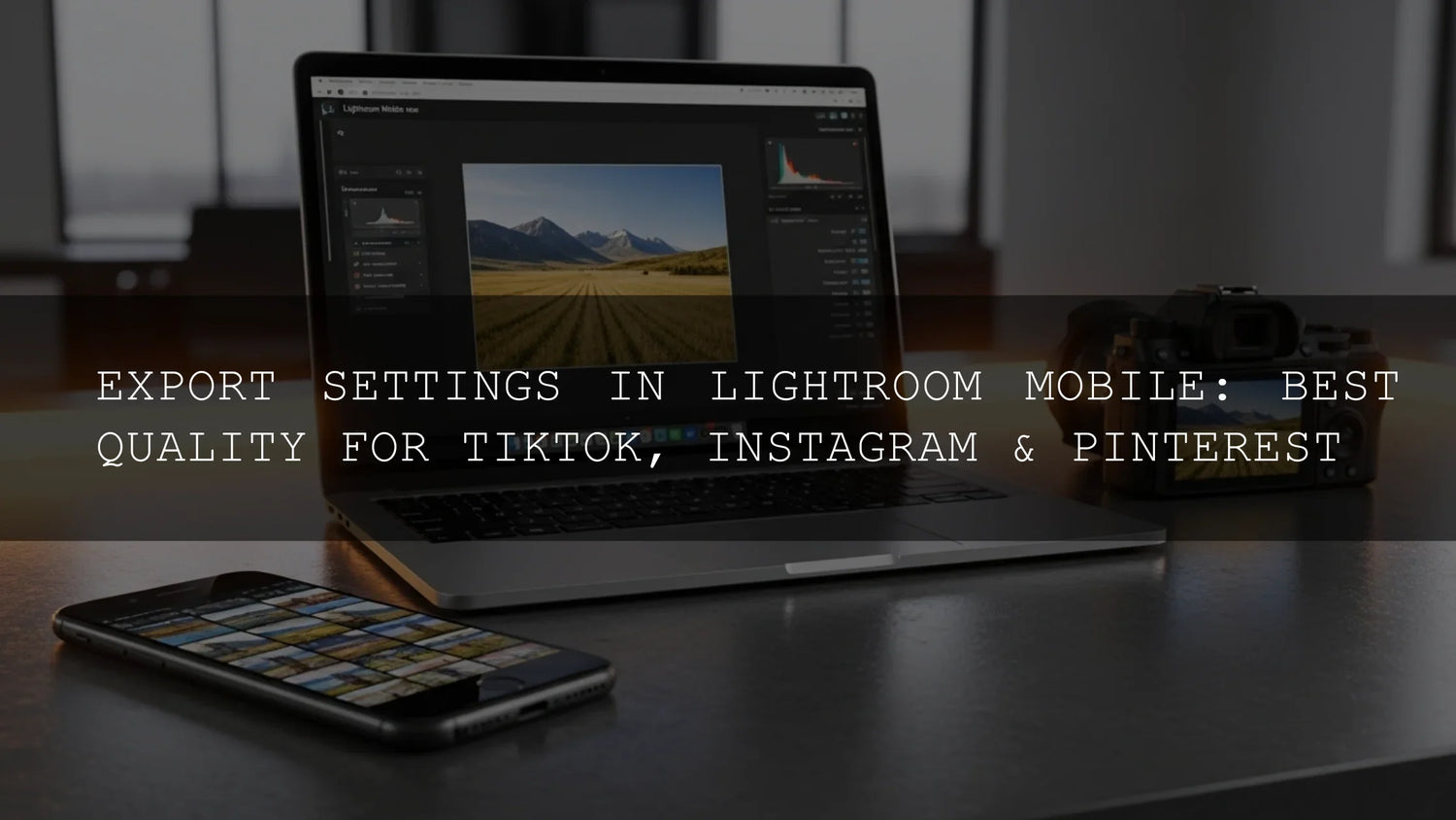 Unlock Viral Visuals: The Ultimate Guide to Lightroom Mobile Export Settings for TikTok, Instagram & Pinterest in 2025
