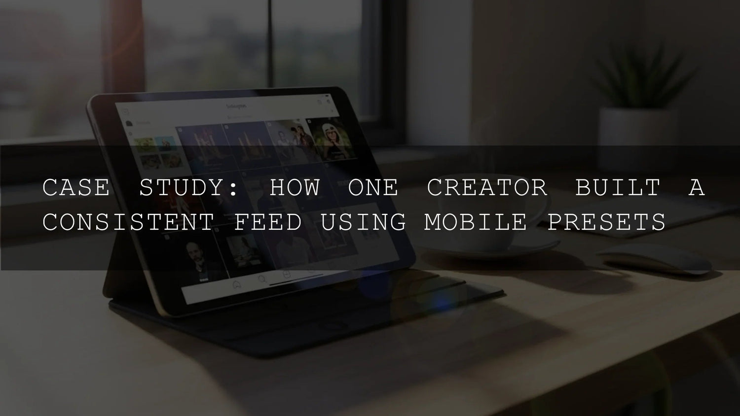 Case Study: How One Creator Mastered Their Mobile Feed Workflow with AI-Powered Presets - AAA Presets
