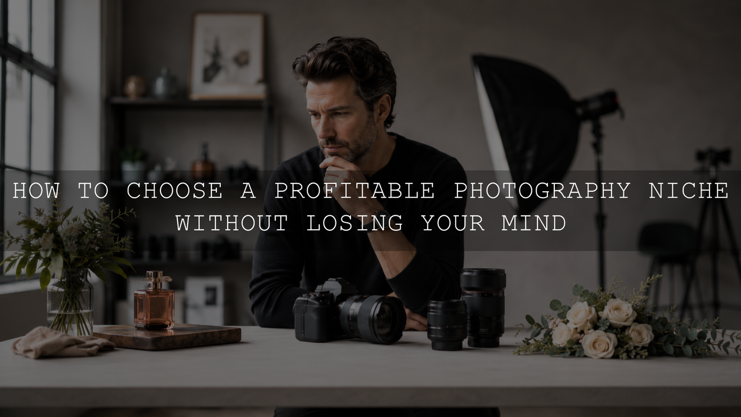 How to Choose a Profitable Photography Niche Without Losing Your Mind