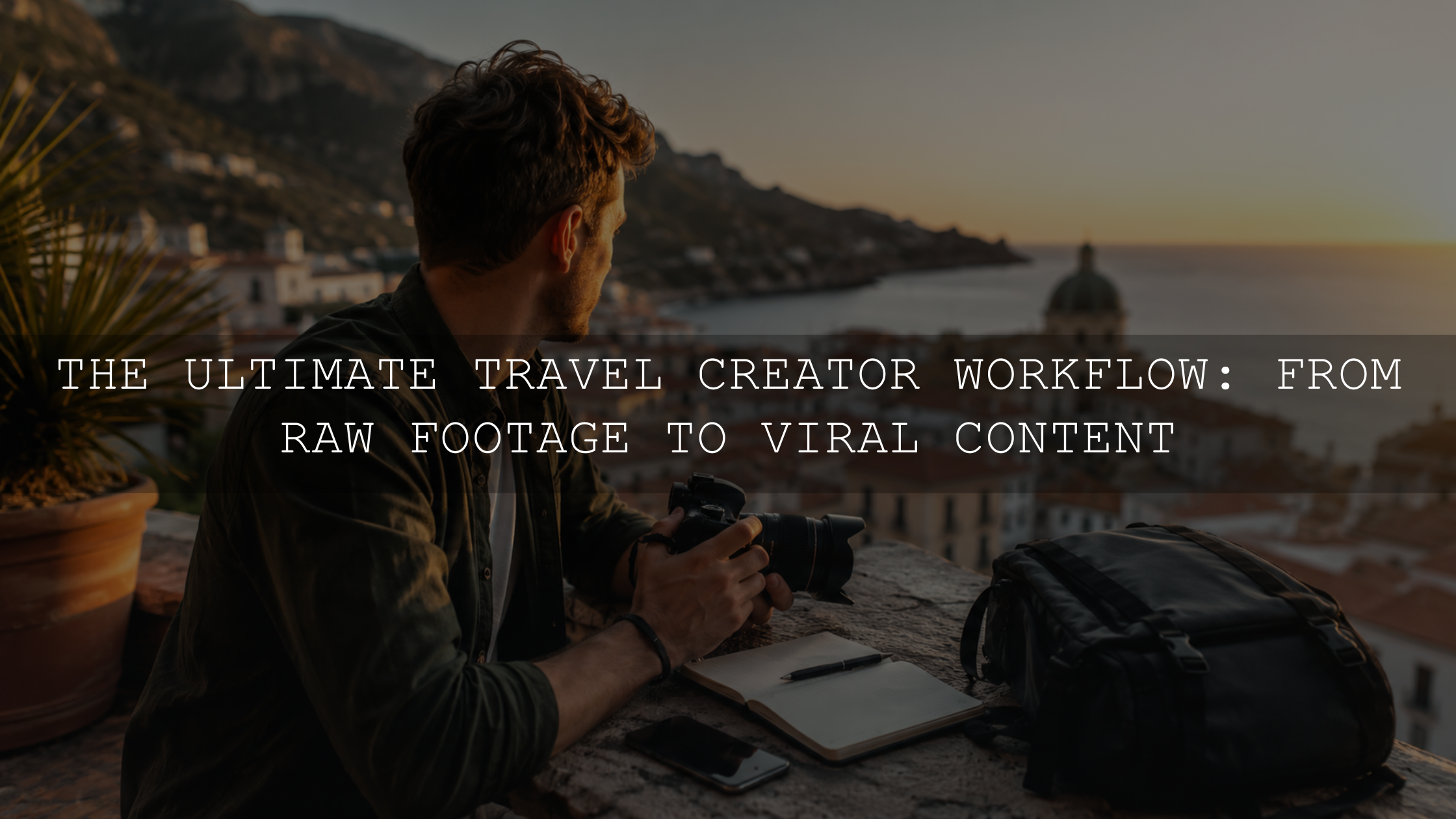 The Ultimate Travel Creator Workflow: From Raw Footage to Viral Content