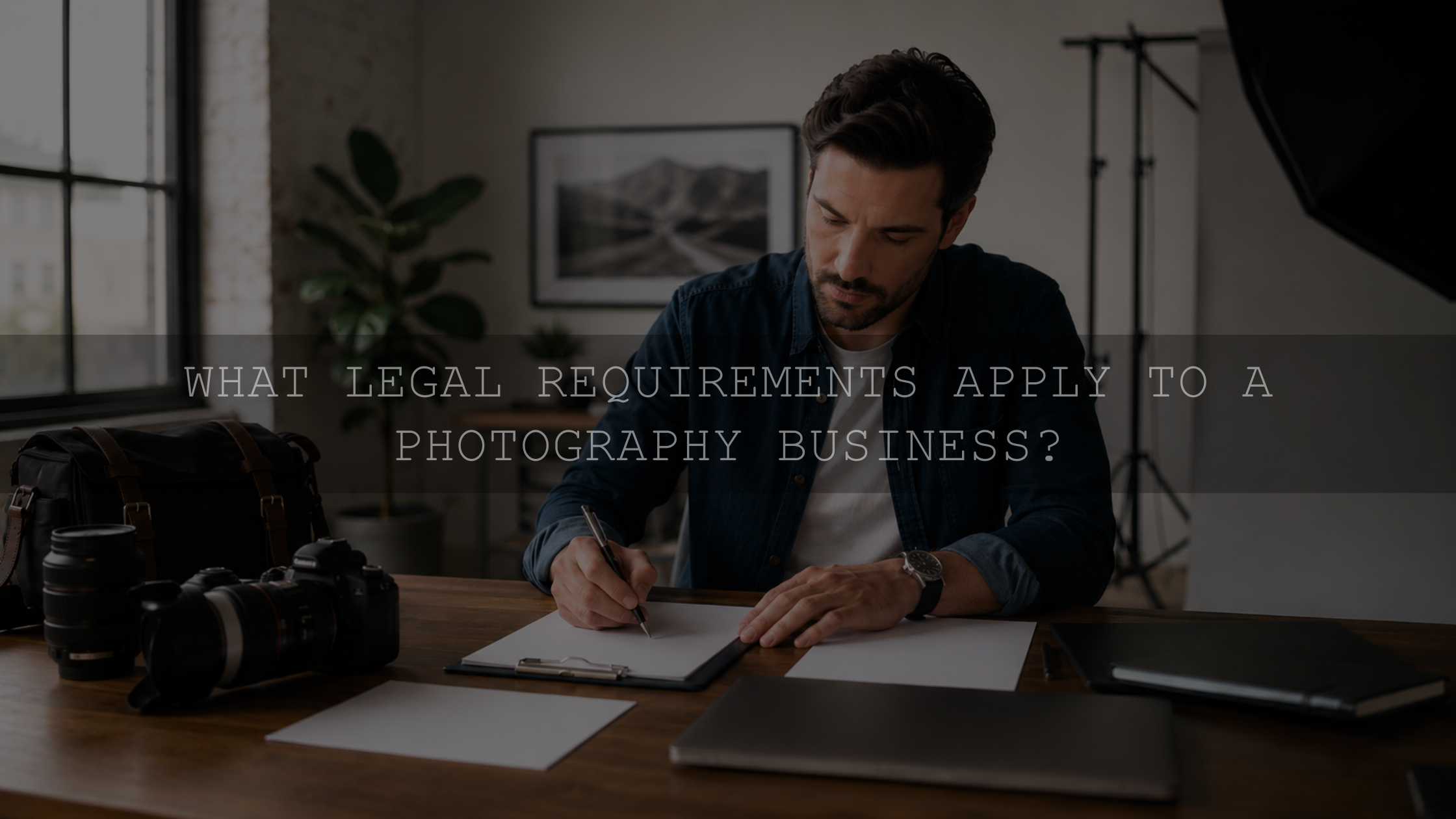 What Legal Requirements Apply to a Photography Business?