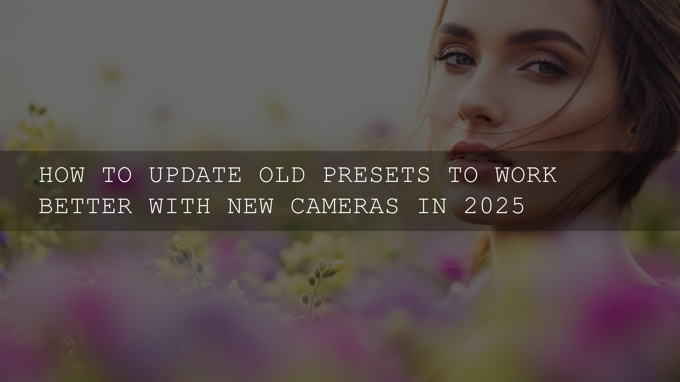 Revive Your Old Presets: Making Them Shine with New Cameras! - AAA Presets