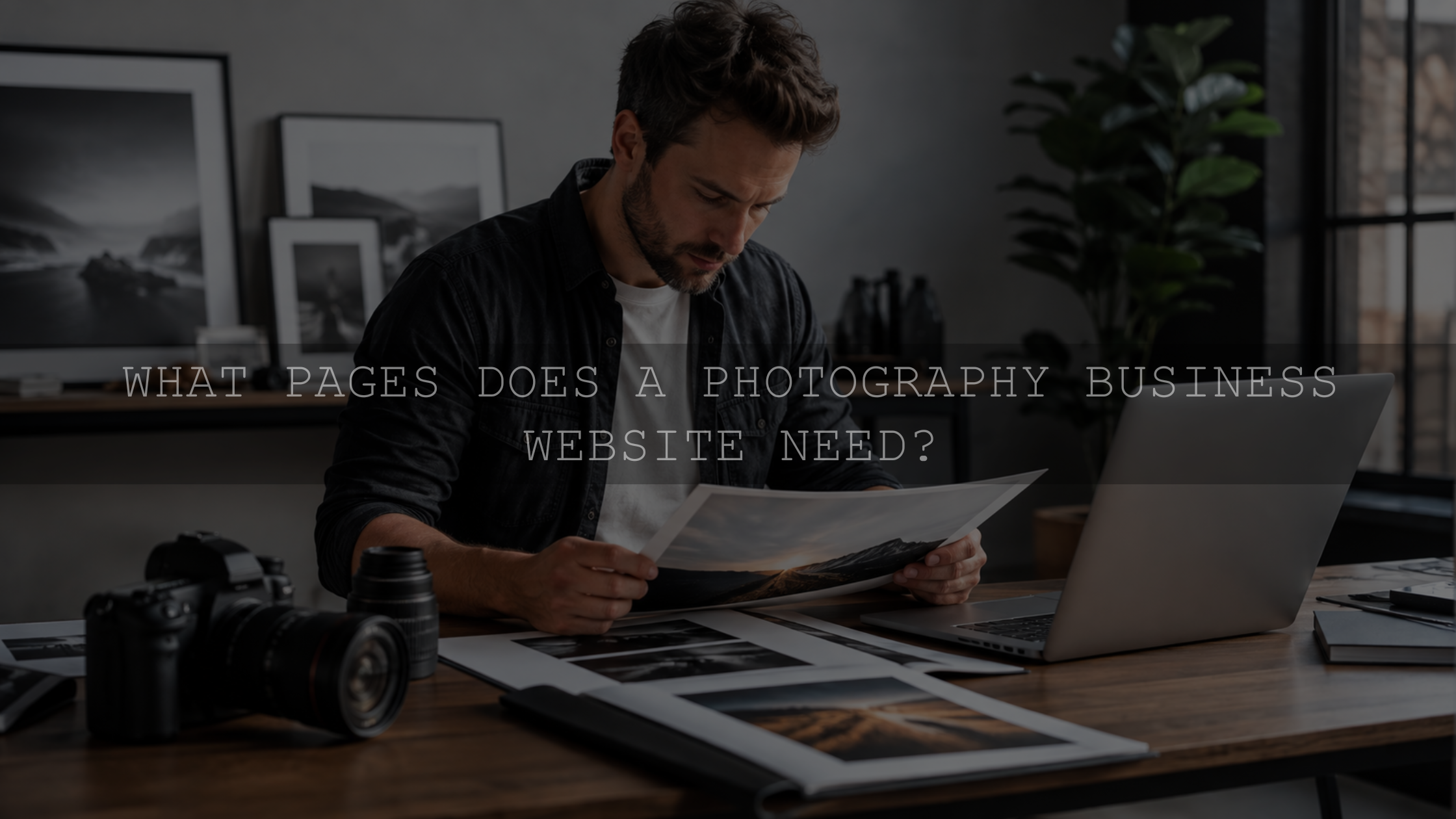 What Pages Does a Photography Business Website Need?