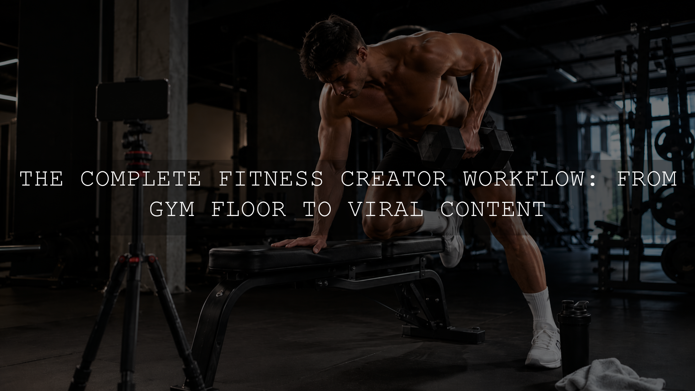 The Complete Fitness Creator Workflow: From Gym Floor to Viral Content