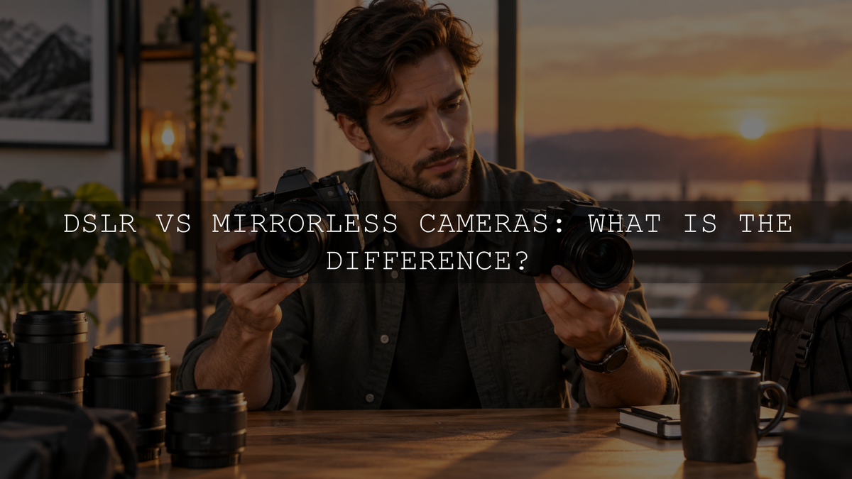 DSLR vs Mirrorless Cameras: What Is the Difference?