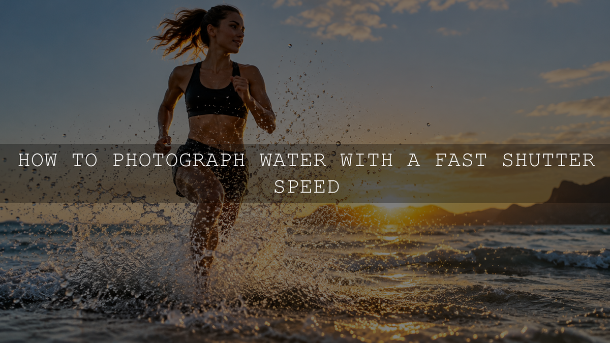 How to Photograph Water with a Fast Shutter Speed