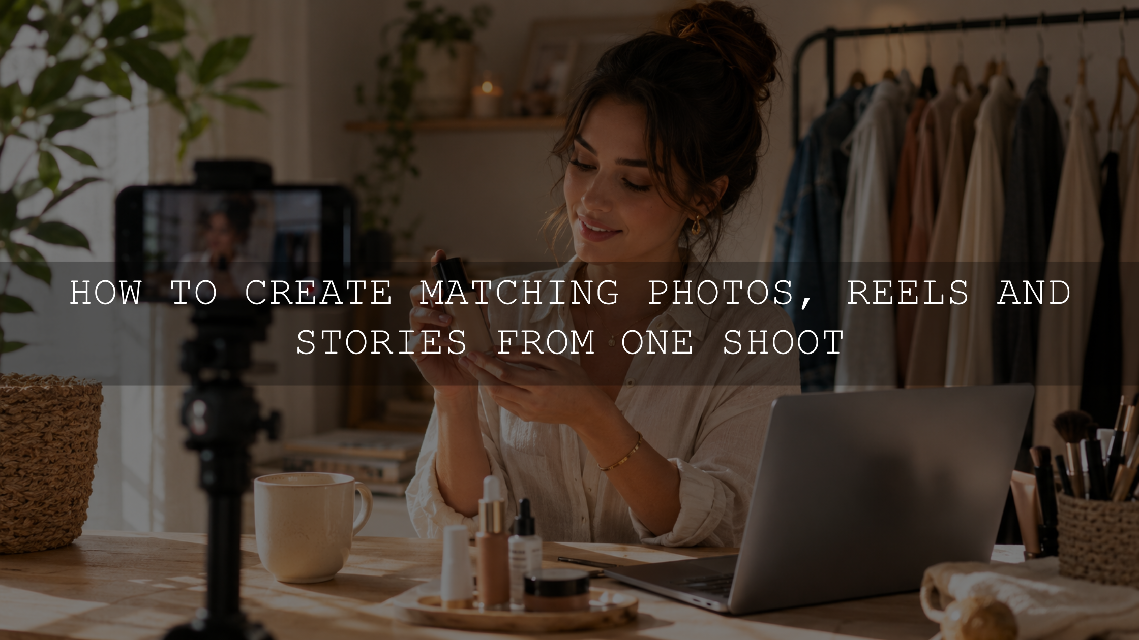 How to Create Matching Photos, Reels and Stories from One Shoot