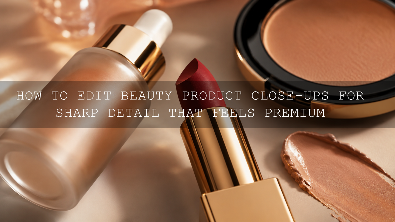 Unlock Stunning Clarity: Your Ultimate Guide to Editing Beauty Product Close-Ups with Jaw-Dropping Detail in 2026