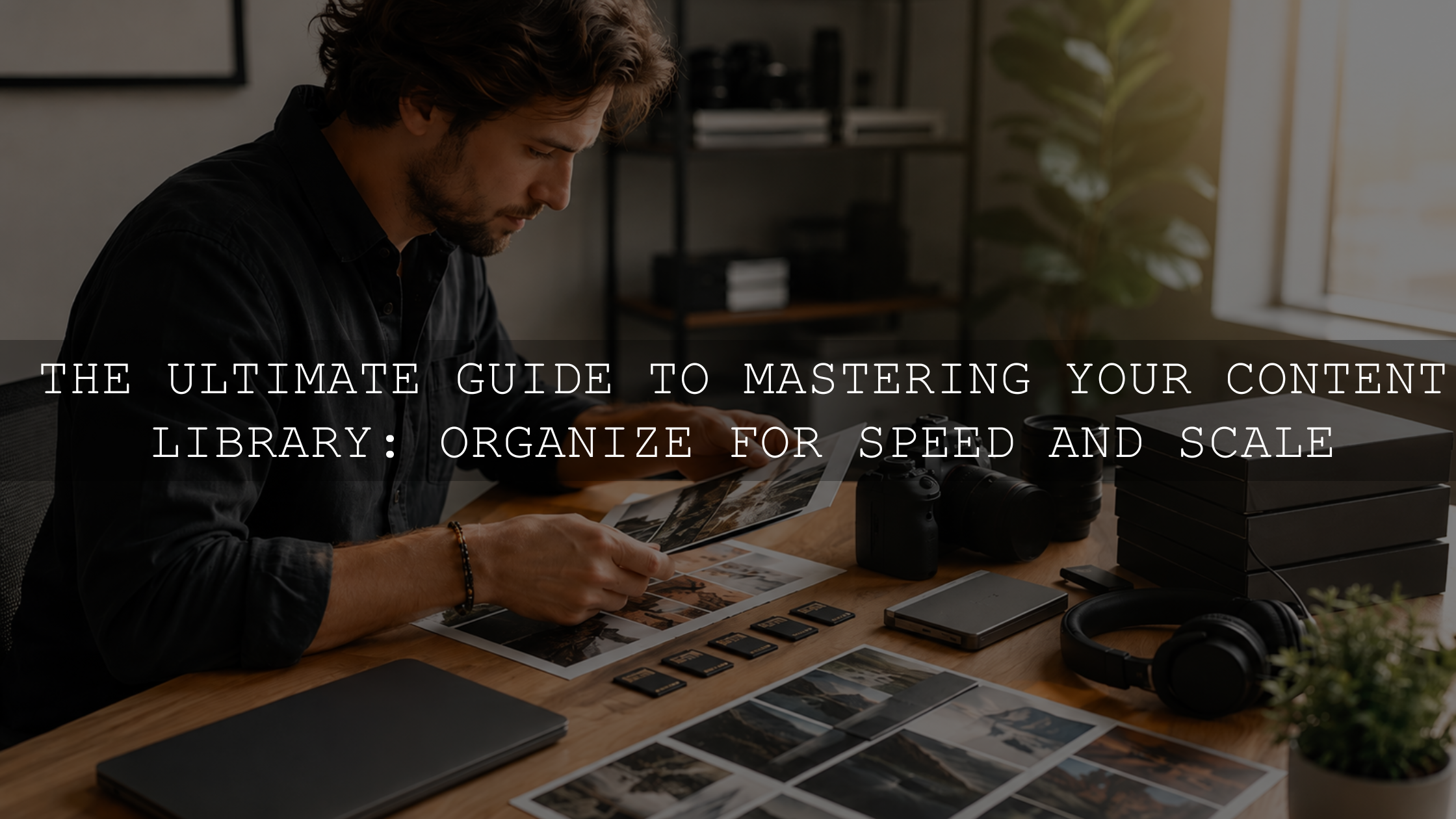 The Ultimate Guide to Mastering Your Content Library: Organize for Speed and Scale