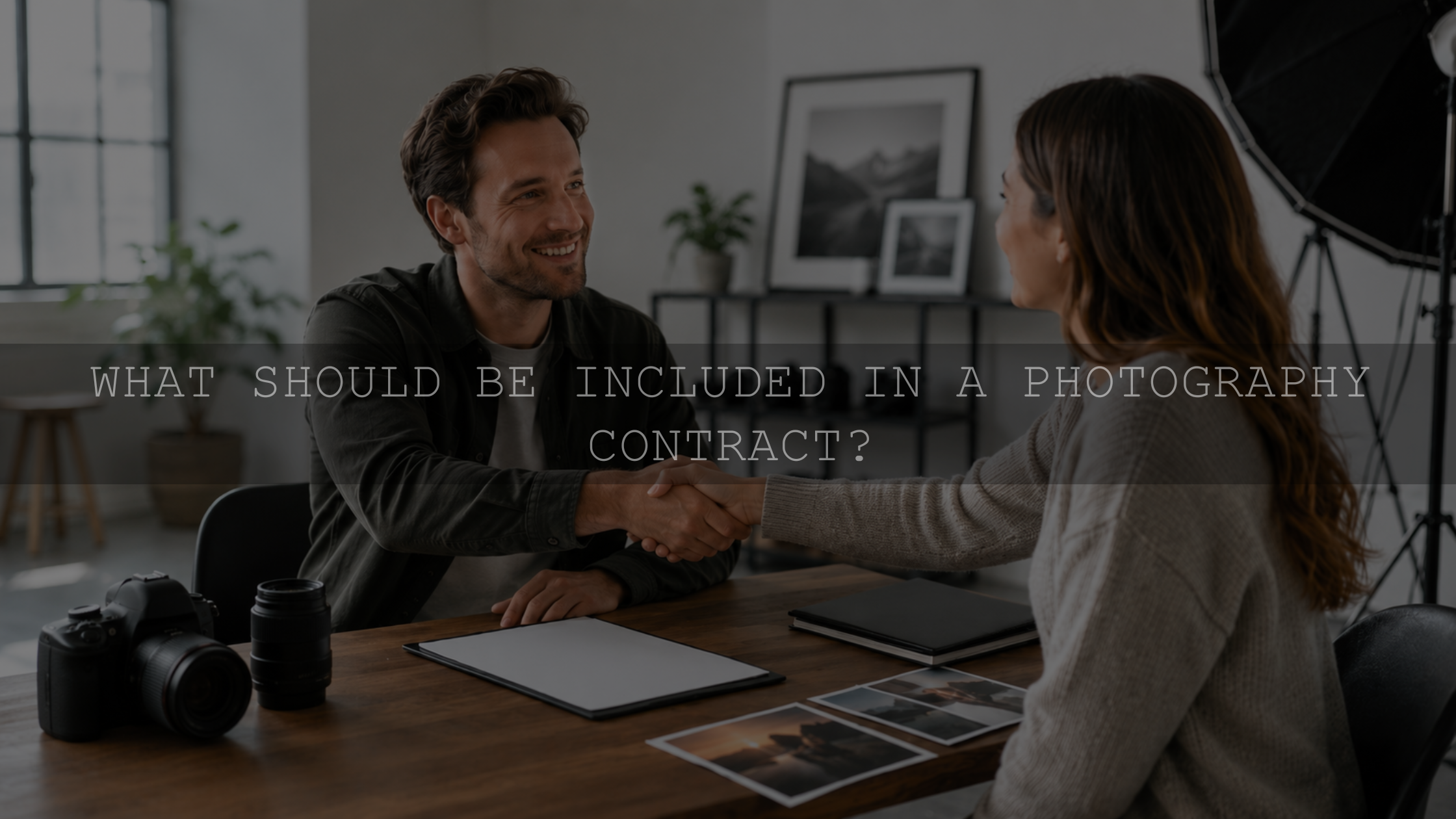 What Should Be Included in a Photography Contract?
