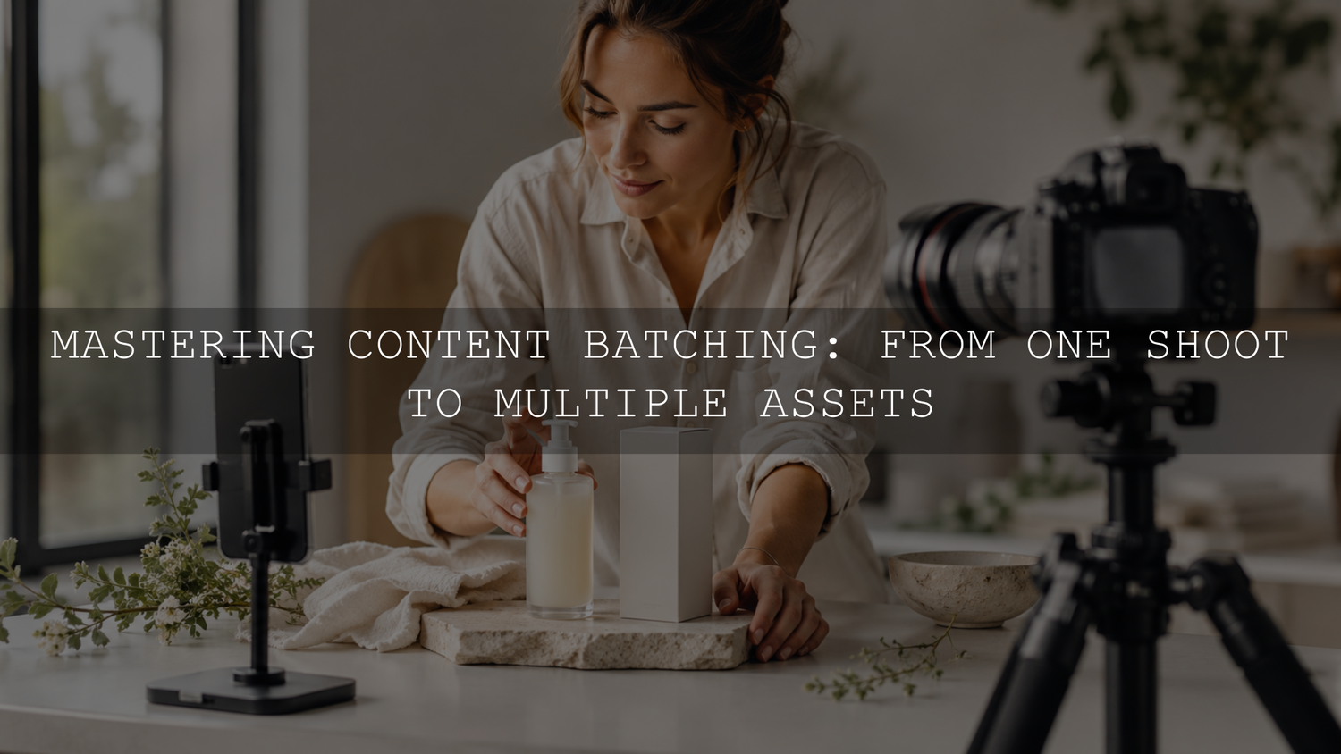 Mastering Content Batching: From One Shoot to Multiple Assets