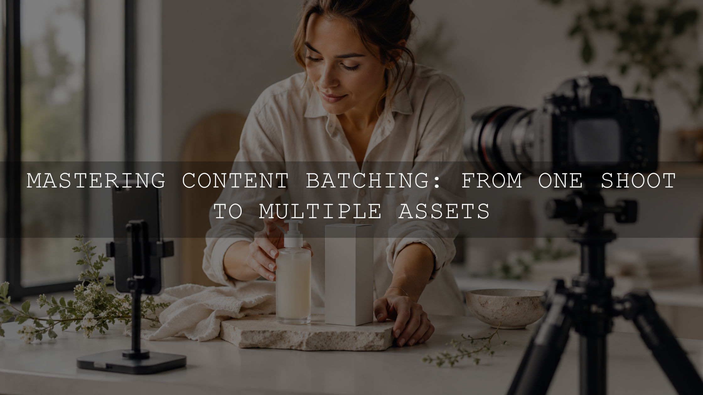 Mastering Content Batching: From One Shoot to Multiple Assets