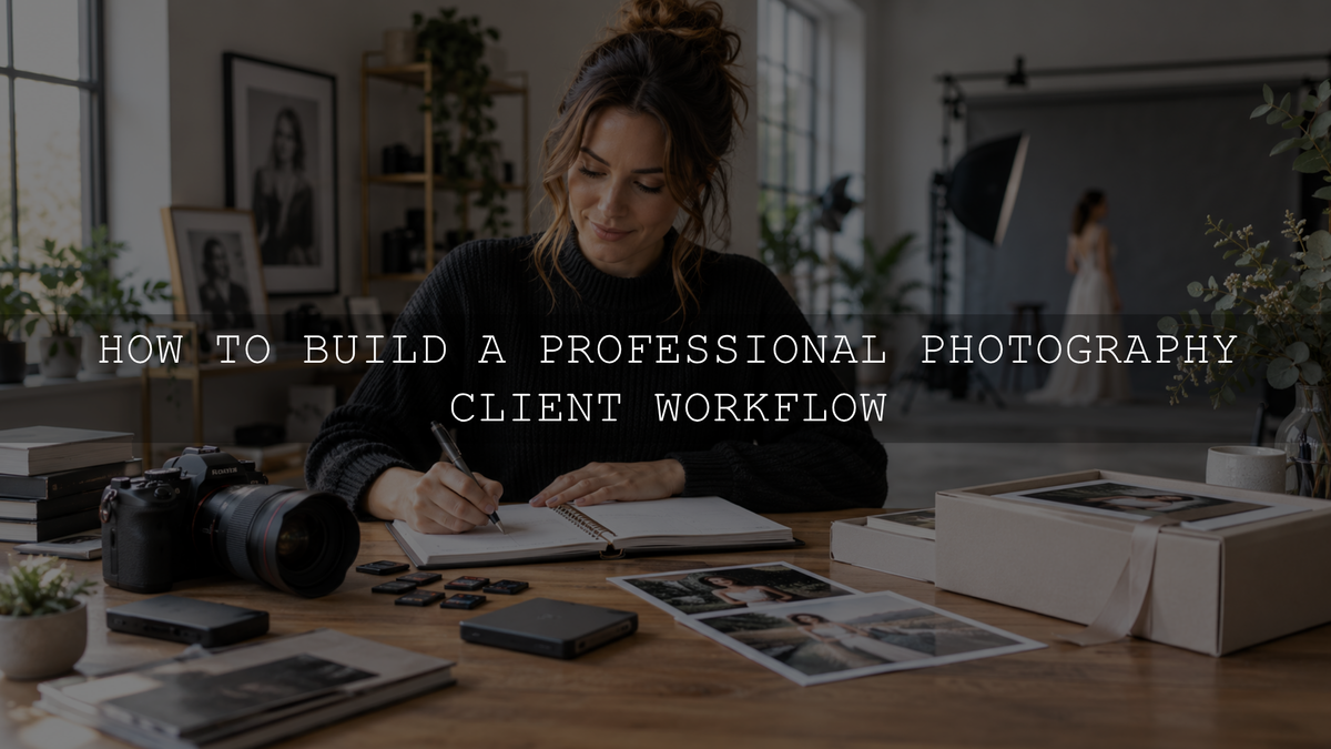 How to Build a Professional Photography Client Workflow
