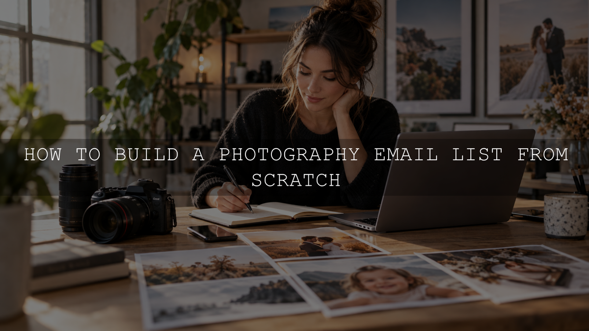 How to Build a Photography Email List from Scratch