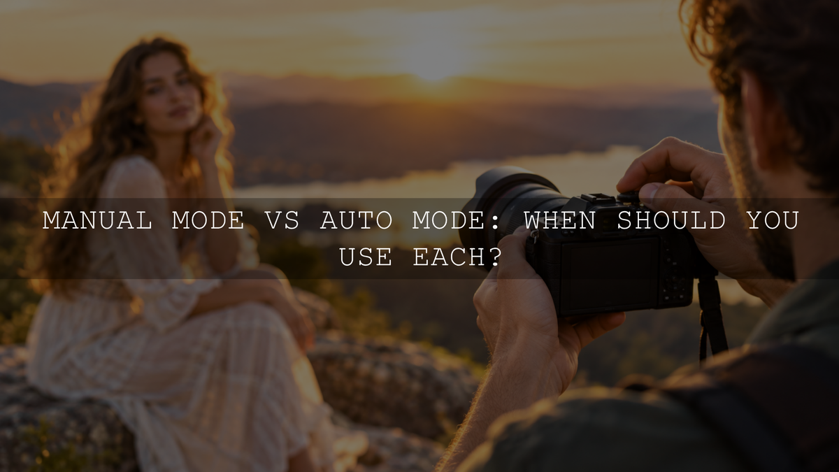 Manual Mode vs Auto Mode: When Should You Use Each?