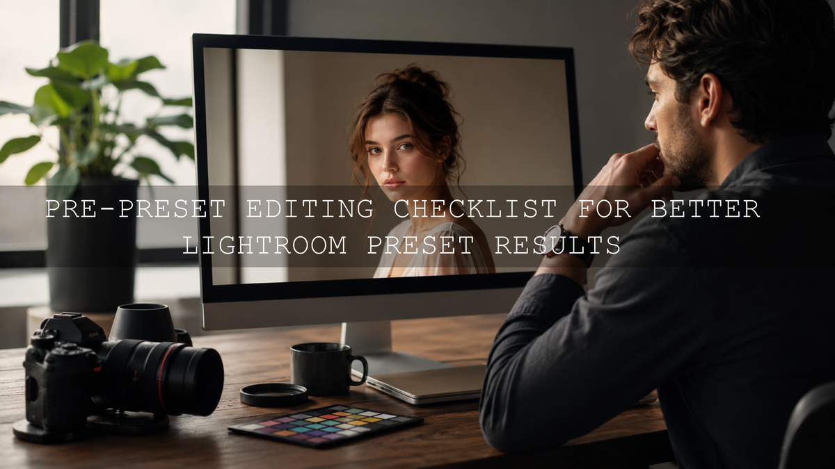 Pre-Edit Checklist for Perfect Photos with Presets in 2026