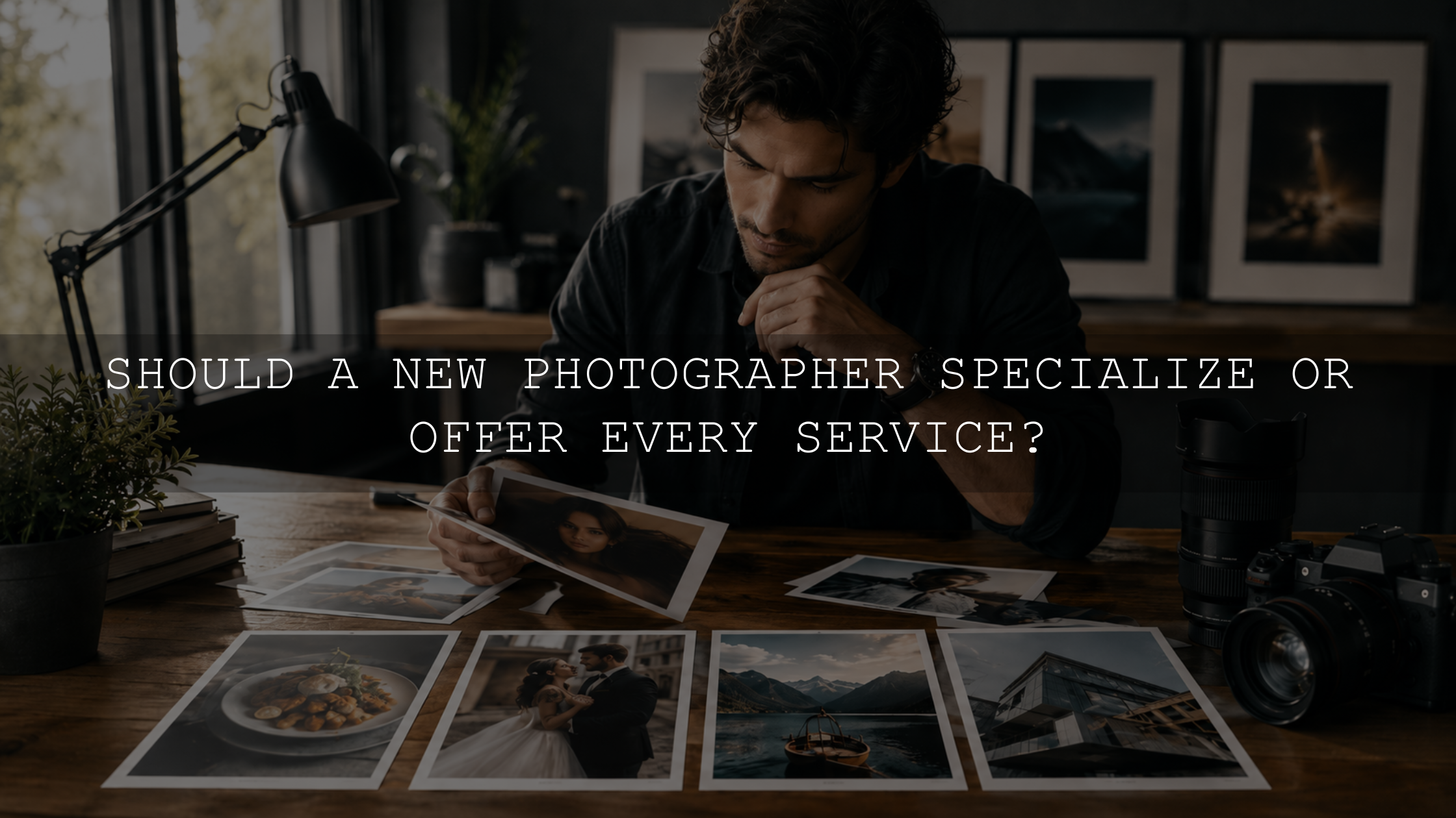 Should a New Photographer Specialize or Offer Every Service?