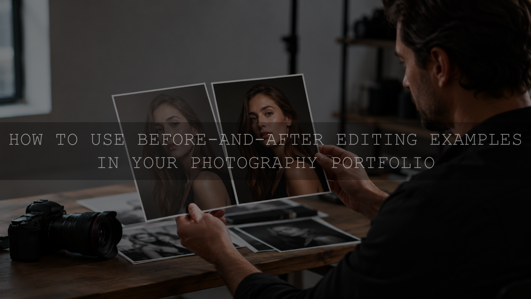 How to Use Before-and-After Editing Examples in Your Photography Portfolio