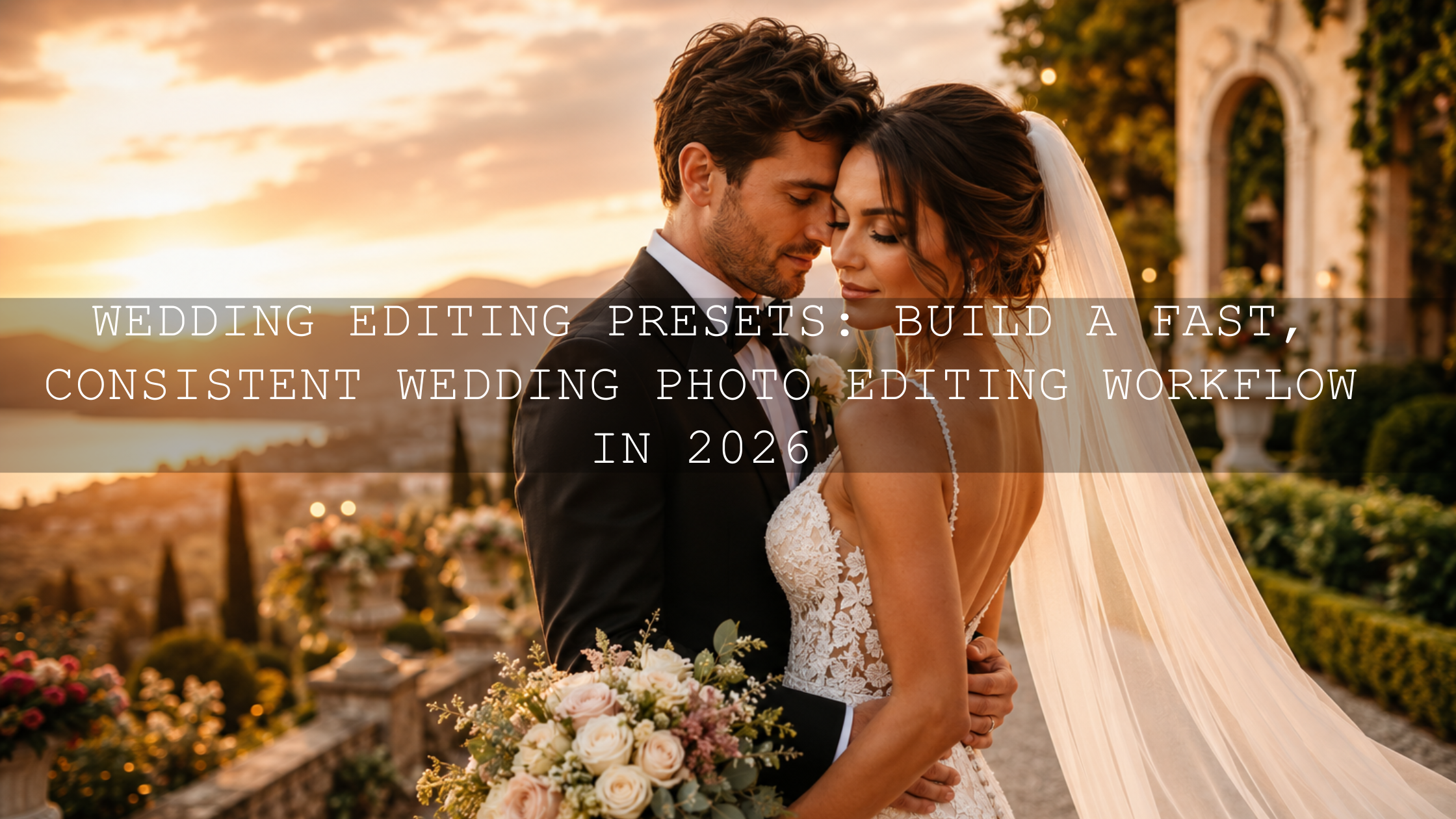 Unlock Wedding Photography Speed: The Ultimate 2026 Guide to Building a Fast Editing Workflow with Presets