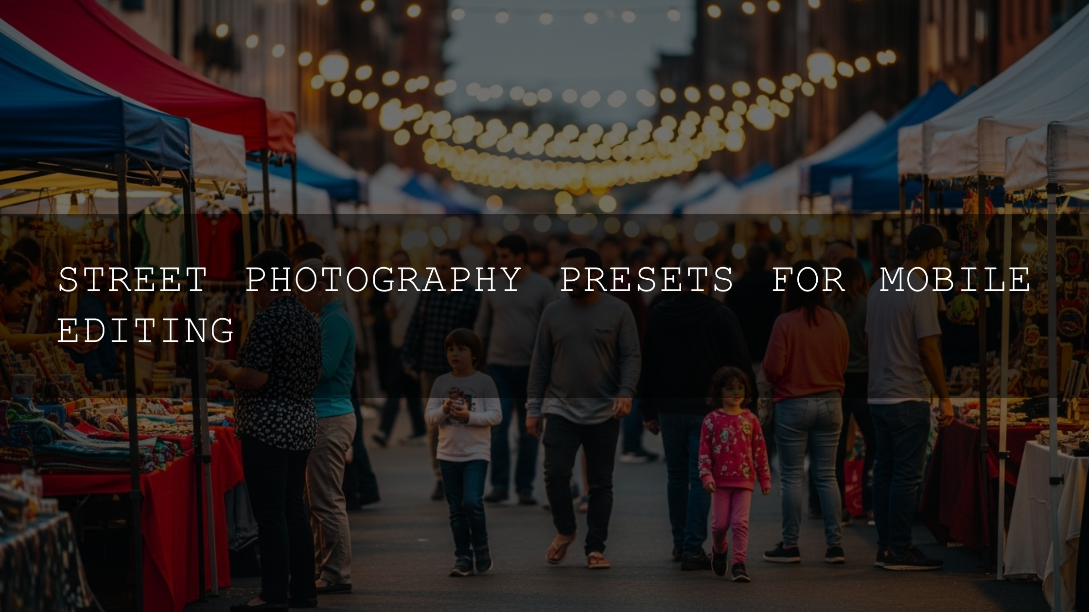Unleash Your Inner Urban Storyteller: Mastering Street Photography with AI Mobile Presets in 2025