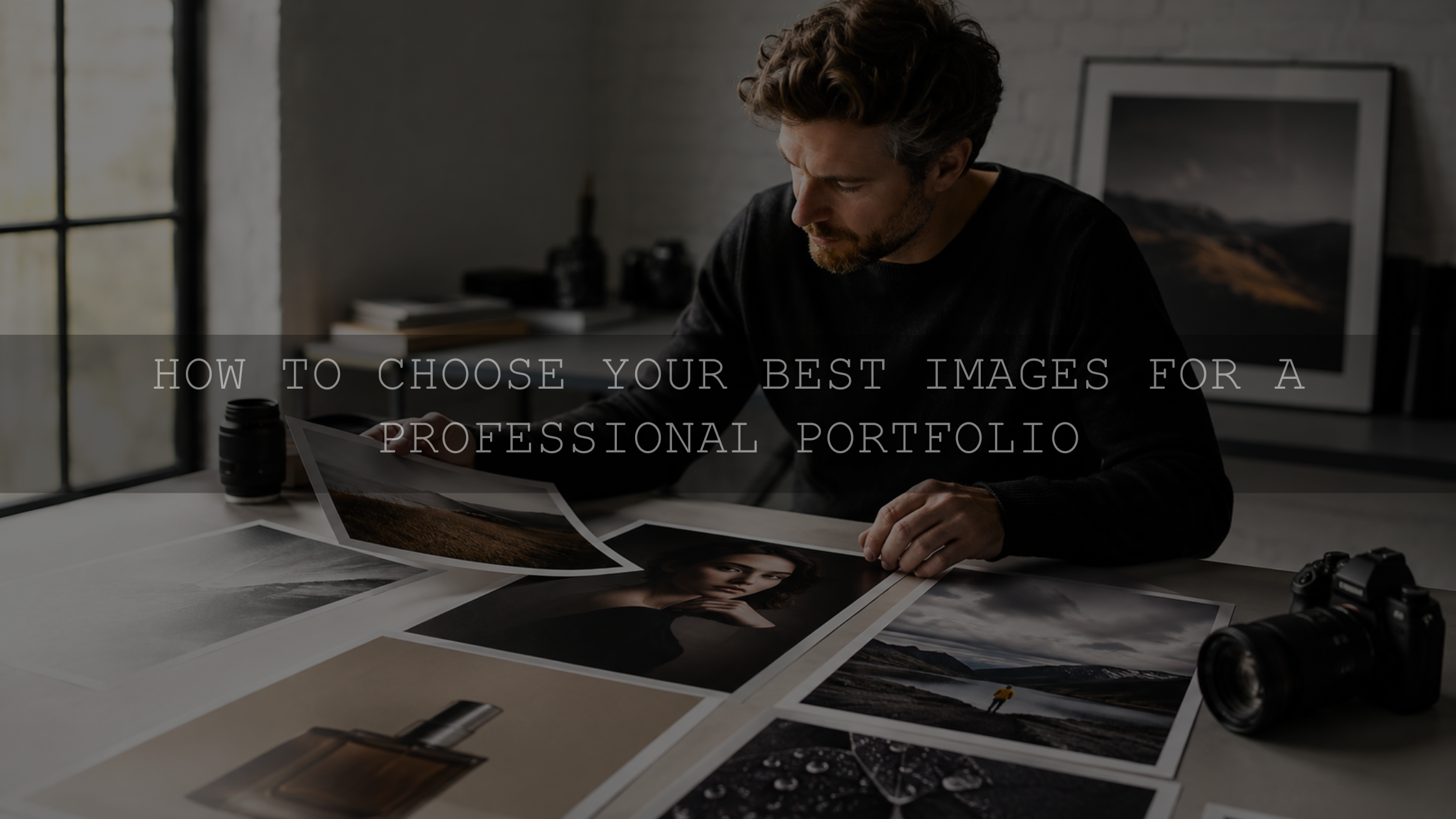How to Choose Your Best Images for a Professional Portfolio
