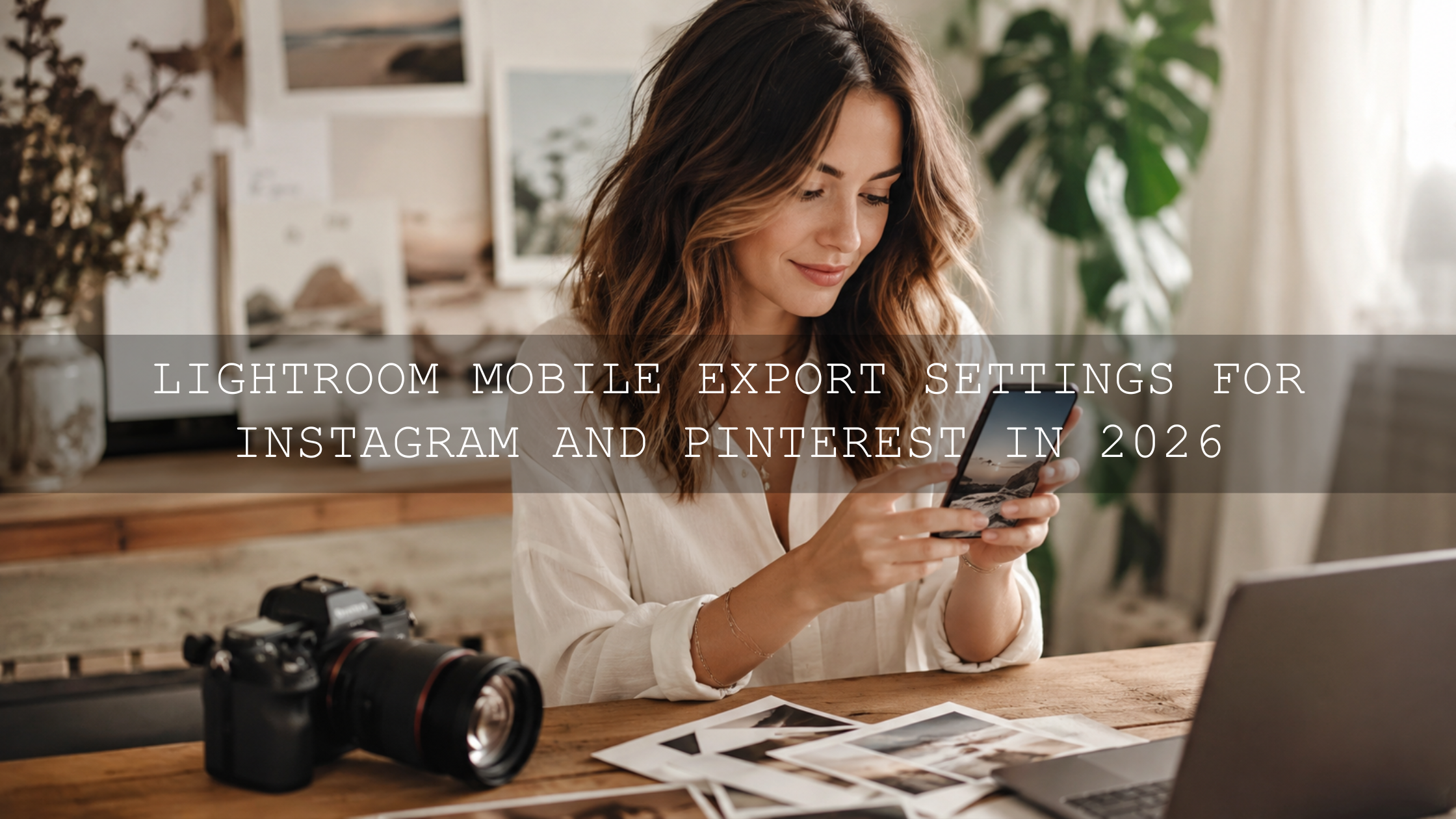 Unlock Your Feed's Potential: The Ultimate 2026 Guide to Lightroom Mobile Export Settings for Instagram & Pinterest