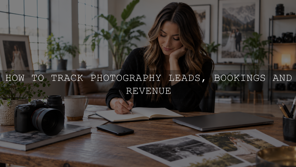 How to Track Photography Leads, Bookings and Revenue