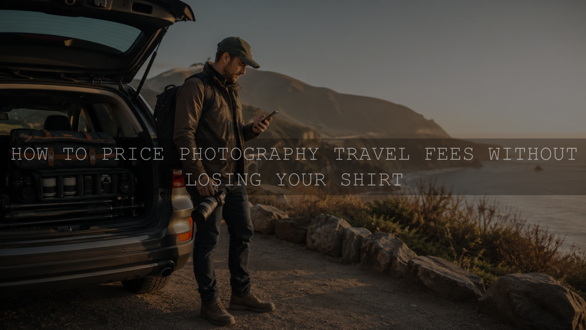 How to Price Photography Travel Fees Without Losing Your Shirt