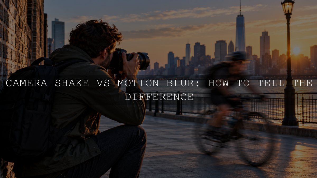 Camera Shake vs Motion Blur: How to Tell the Difference