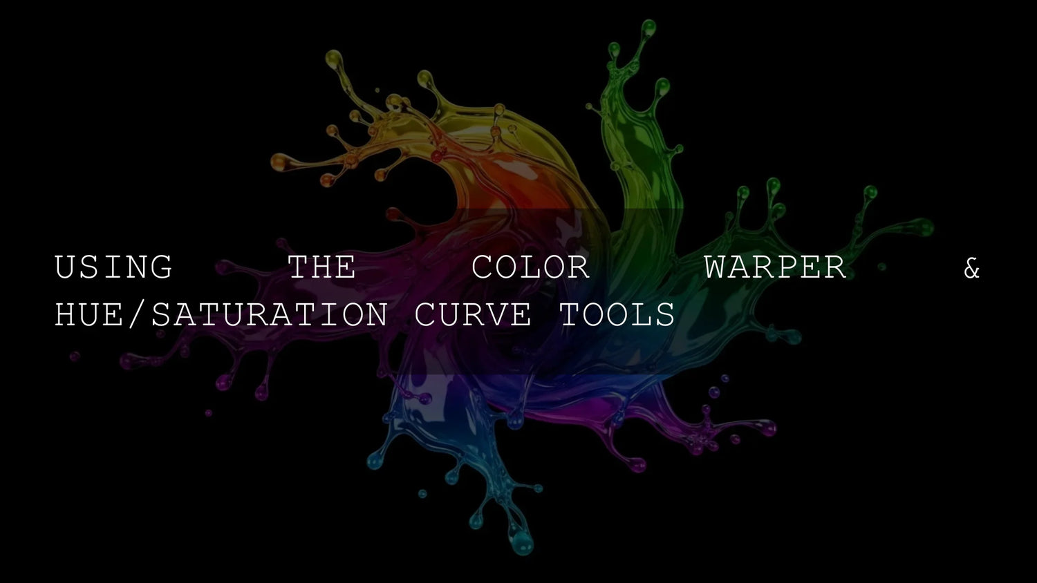 Unlocking Photographic Potential: A Deep Dive into Color Warper & Hue/Saturation Curves in 2025