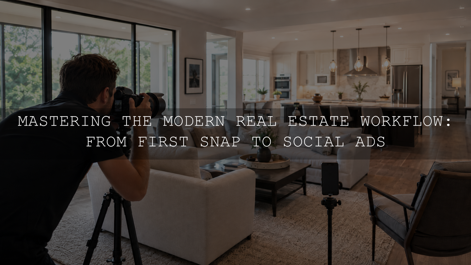 Mastering the Modern Real Estate Workflow: From First Snap to Social Ads