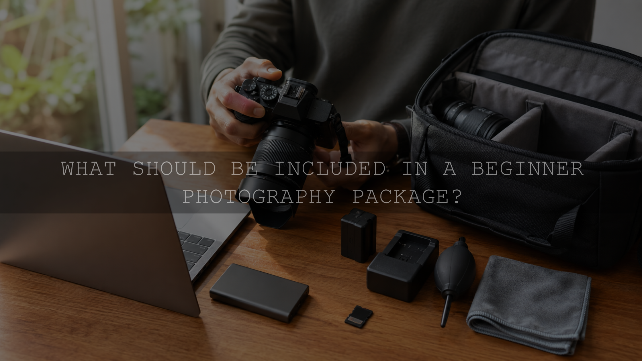 What Should Be Included in a Beginner Photography Package?