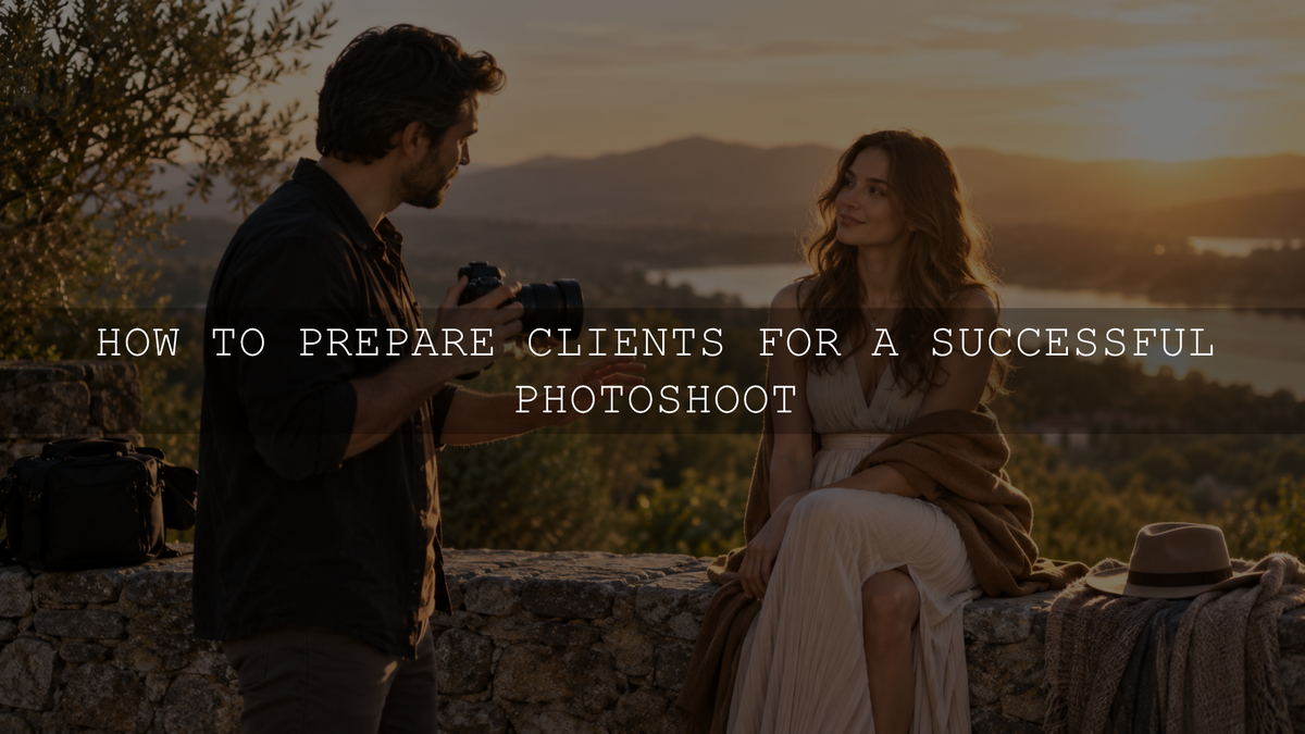 How to Prepare Clients for a Successful Photoshoot