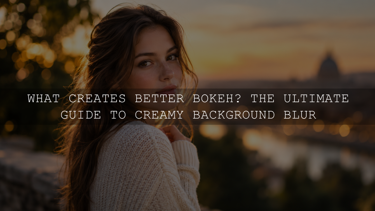 What Creates Better Bokeh? The Ultimate Guide to Creamy Background Blur