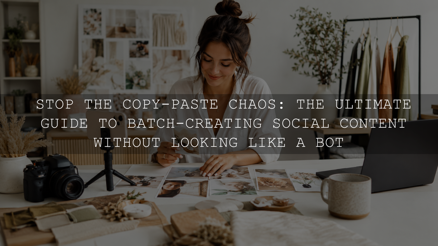 Stop the Copy-Paste Chaos: The Ultimate Guide to Batch-Creating Social Content Without Looking Like a Bot
