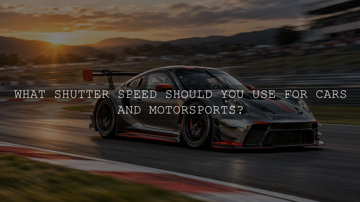 What Shutter Speed Should You Use for Cars and Motorsports?