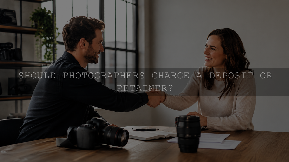 Should Photographers Charge a Deposit or Retainer?