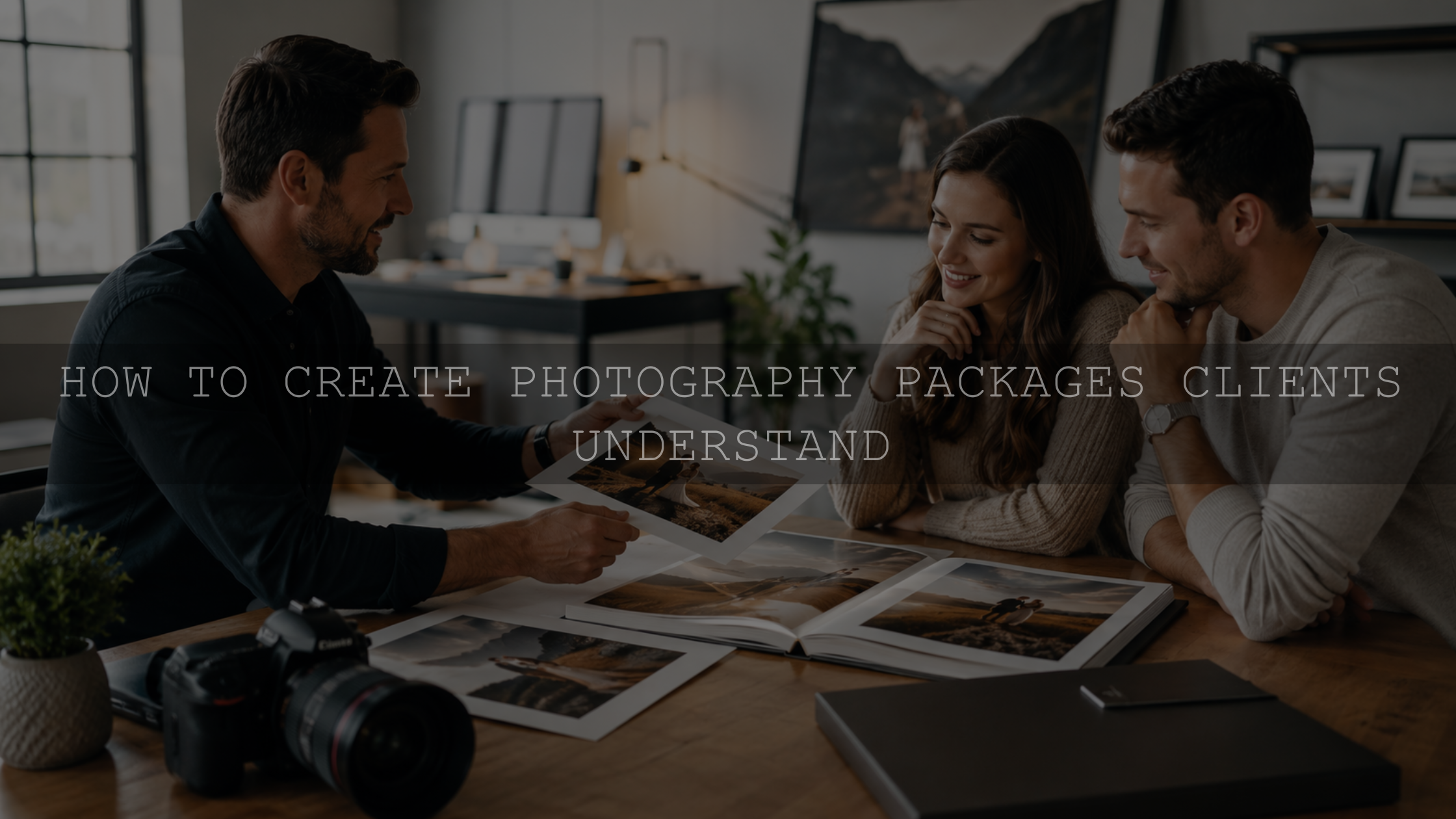 How to Create Photography Packages Clients Understand