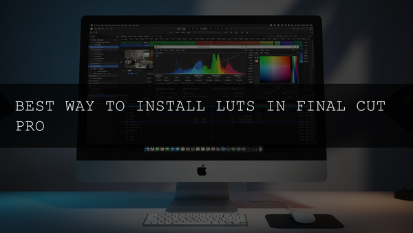 Best Way to Install LUTs in Final Cut Pro [With Free PDF Instructions]