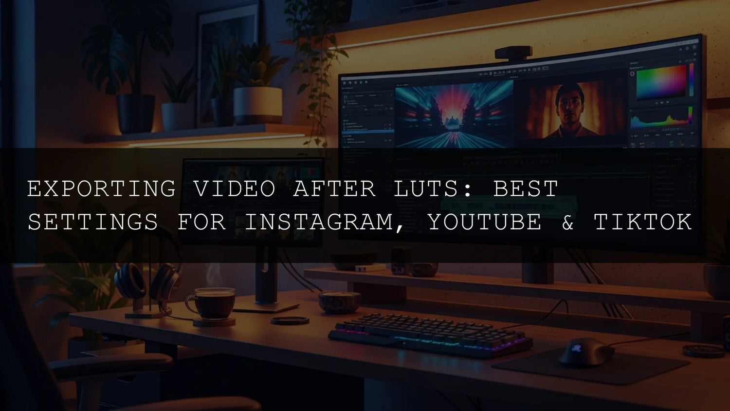 Exporting Video After LUTs: Best Settings for Instagram, YouTube & TikTok - A Comprehensive Guide - AAA Presets