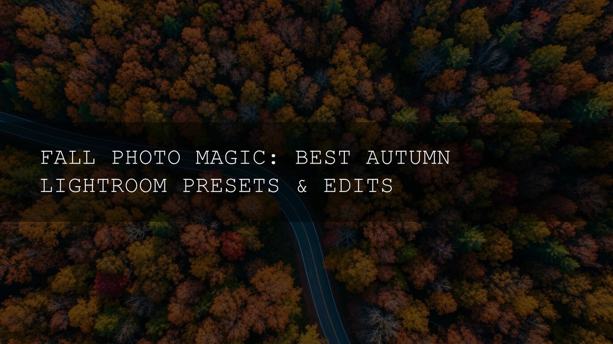 Fall Photo Magic: Your Comprehensive Guide to Stunning Autumn Edits - AAA Presets