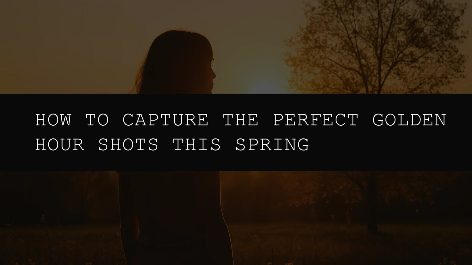 How to Capture the Perfect Golden Hour Shots This Spring: A Comprehensive Guide - AAA Presets