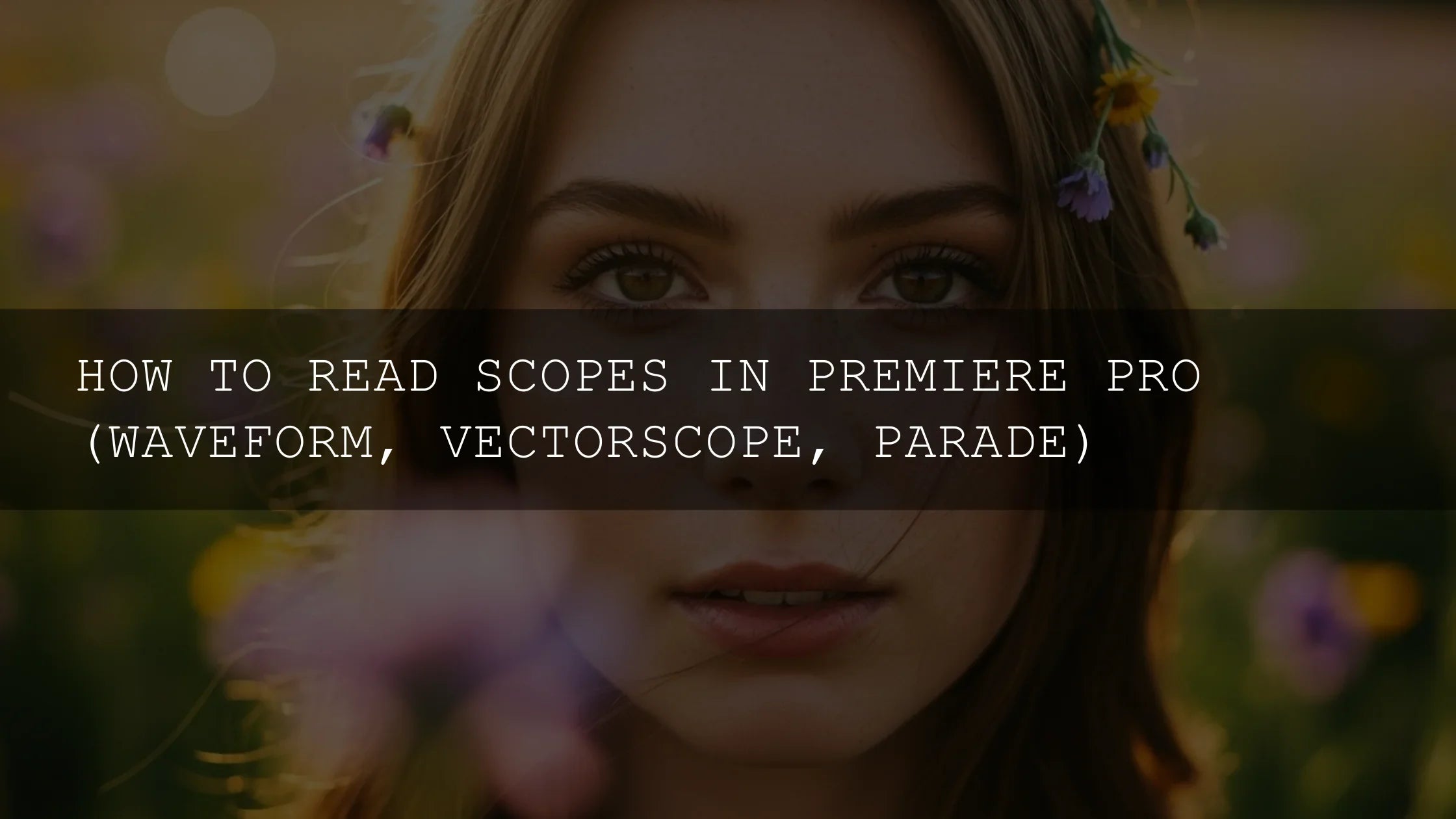 Demystifying Premiere Pro Scopes: Your Comprehensive Guide to Waveform, Vectorscope, and Parade