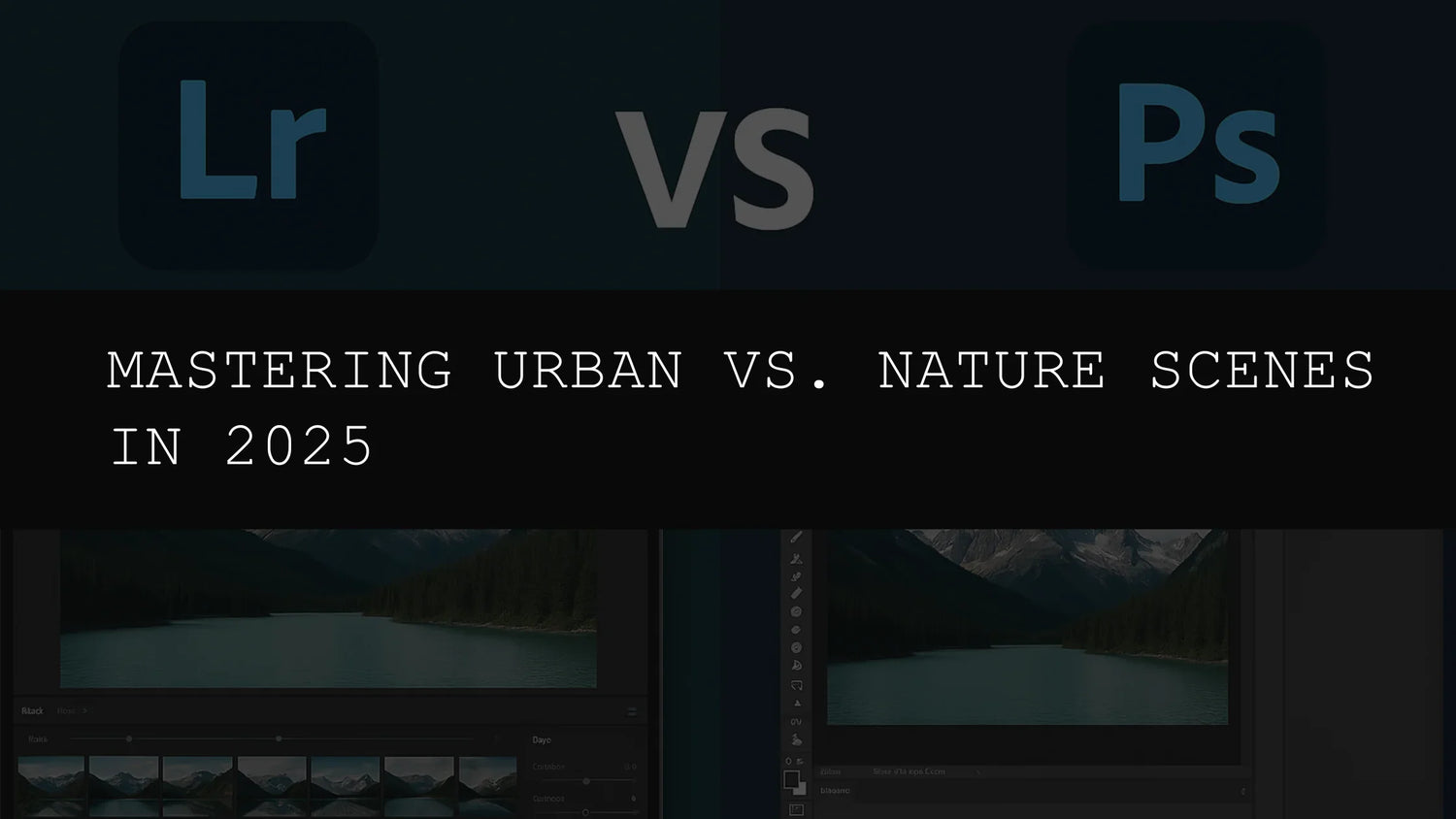 Lightroom vs. Photoshop in 2025: The Ultimate Guide to Choosing Your Photo Editing Weapon